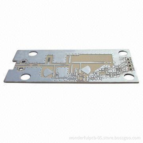 Double-sided Express Bare Electronic PCB for LED Light, FR4 Material and 1.0mm Board Thickness